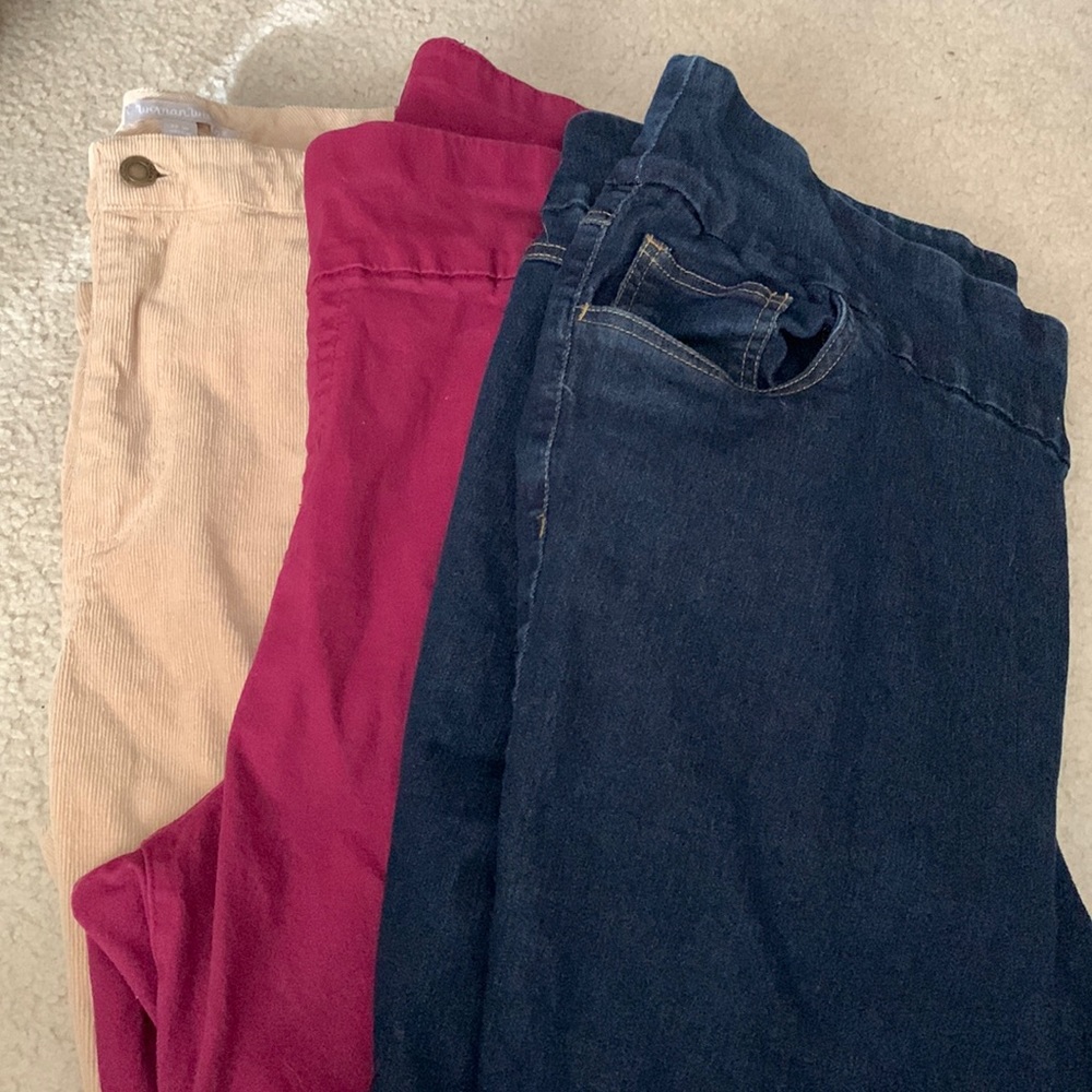 Bundle of woman within pants sz 22w